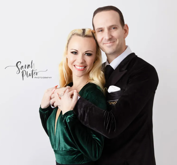 Mark and Olga Elsbury, Crystal Dance Studios Bicester